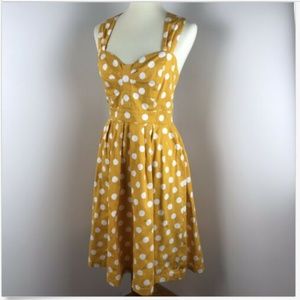 Myrtlewood of California from ModCloth Polka Dot Fit & Flare Dress